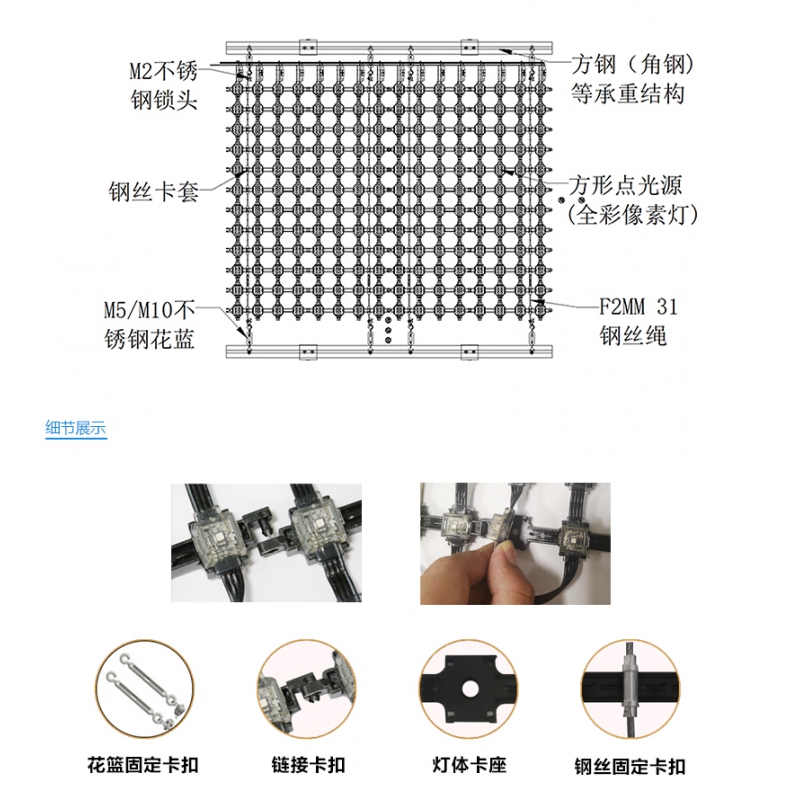 P38.5 LED 網(wǎng)格屏，LED網(wǎng)格軟屏，戶(hù)外LED網(wǎng)格屏